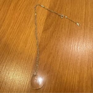 Gorham Sterling necklace with crystal pendant